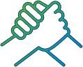 line art depicting inclusivity